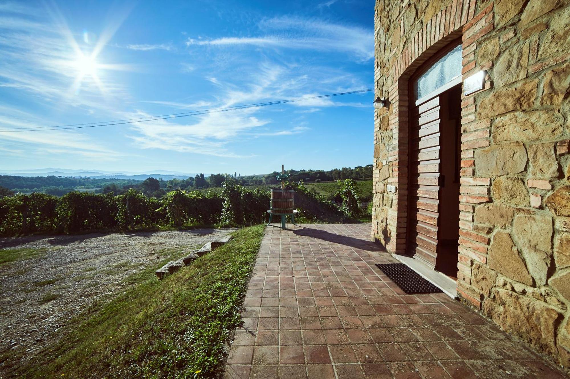 Agriturismo Palazzo Bandino - Wine Cellar, On Reservation Restaurant And Spa К'янчіано-Терме Екстер'єр фото